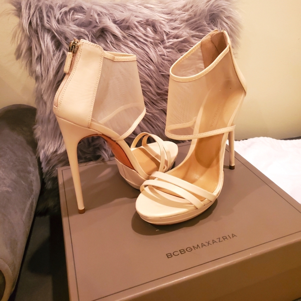 BcBg Mesh Calf Nude Shoe